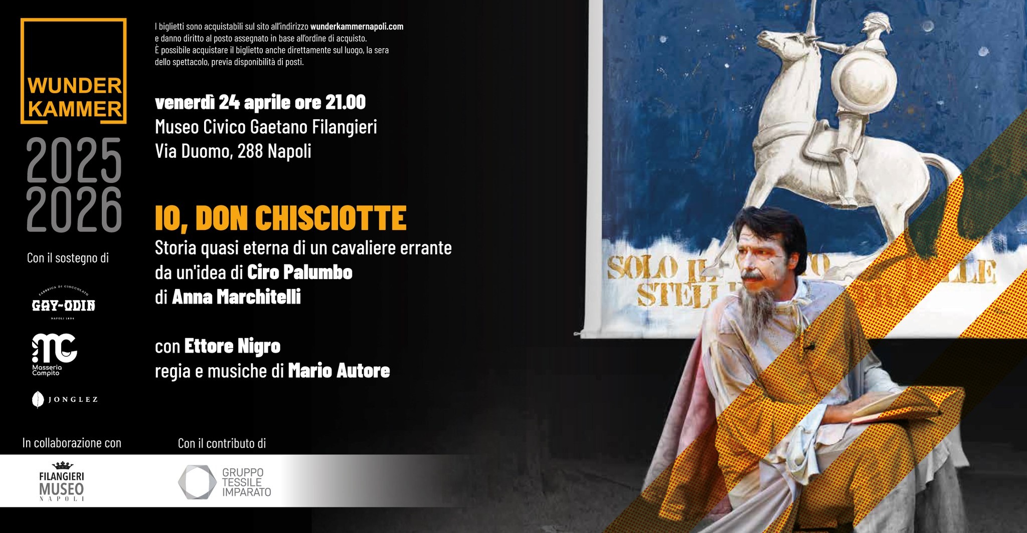 WUNDERKAMMEN – IO, DON CHISCIOTTE